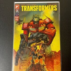 Transformers #1 Manapul 1:50 Variant Daniel‎ Warren Johnson Image 2023